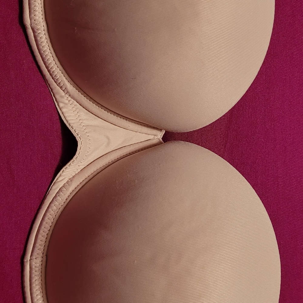 Victoria's secret "Pink" 34C  light tan padded.  push- up Bra